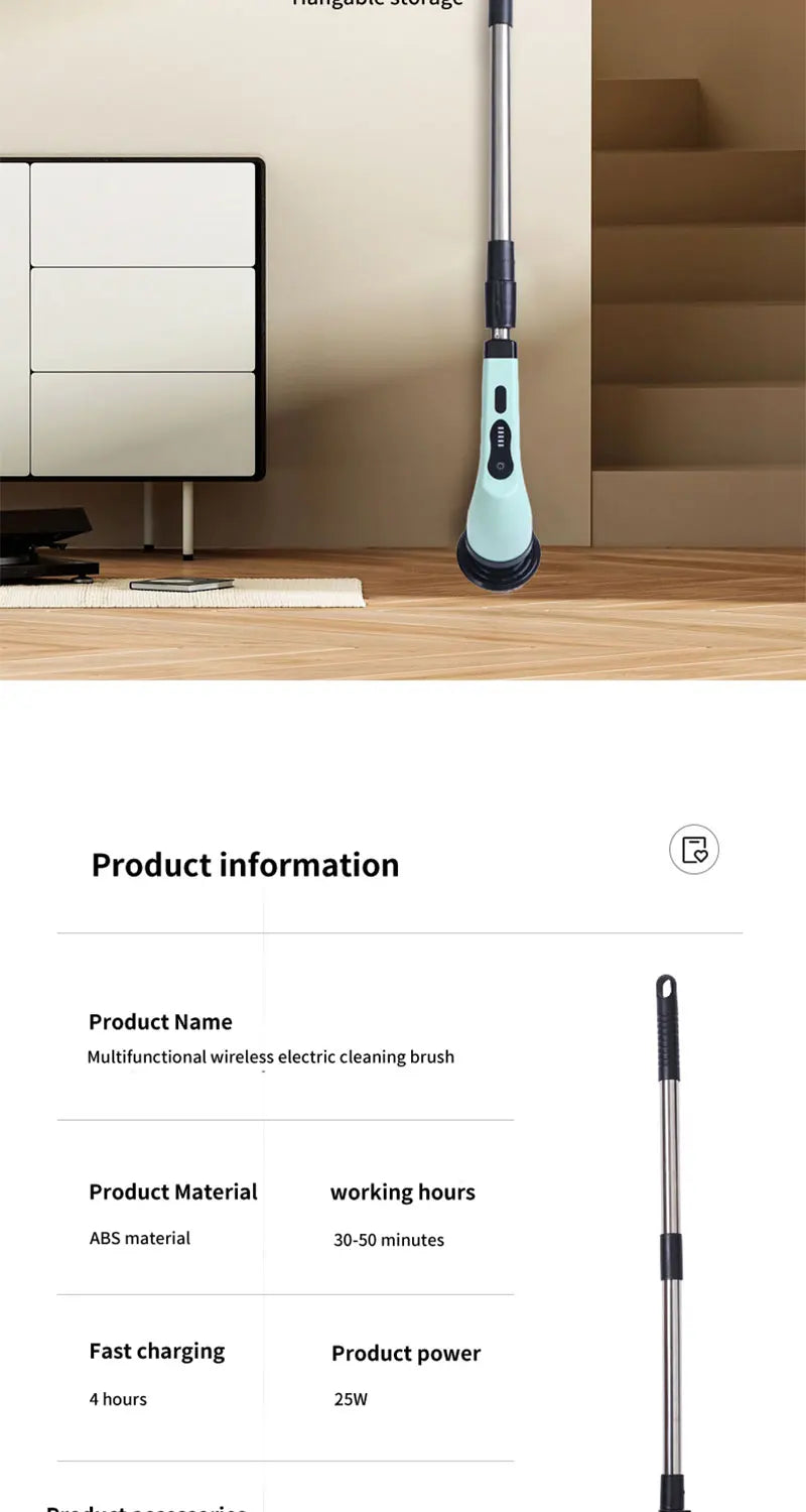 Electric Cleaning Tools Parlour Kitchen Bathroom Cleaning Gadgets