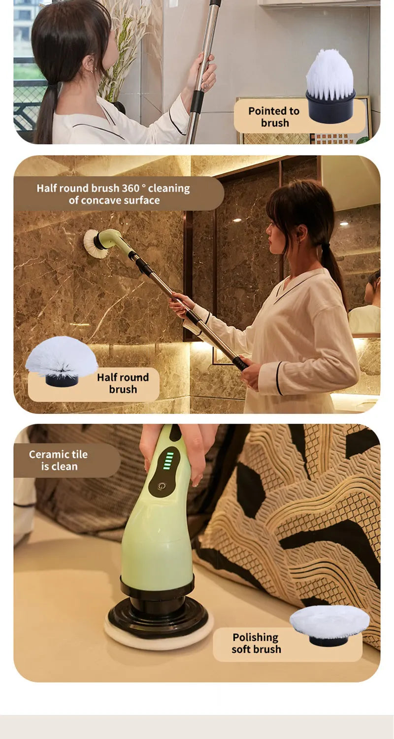 Electric Cleaning Tools Parlour Kitchen Bathroom Cleaning Gadgets
